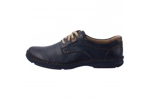 Pantofi barbati, din piele naturala, marca Krisbut, cod PBK 4590-3-1-42, culoare bleumarin