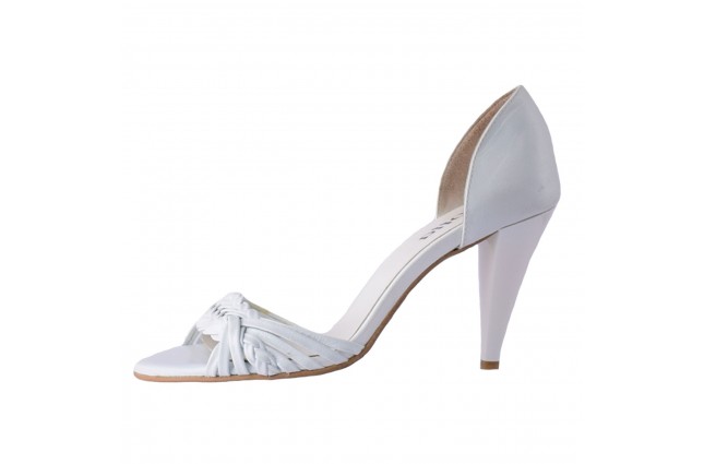 Sandale dama, marca Botta, cod 234-K2, culoare Alb satin