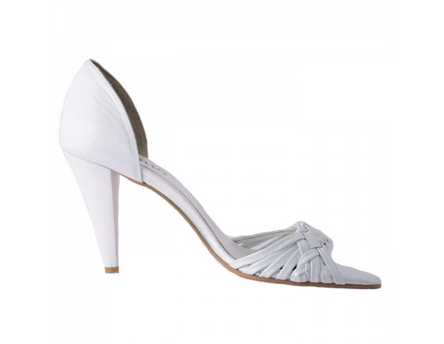 Sandale dama, marca Botta, cod 234-K2, culoare Alb satin