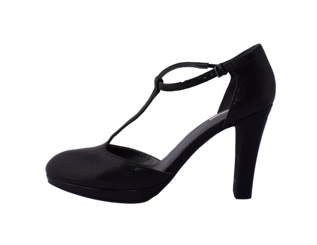 Pantofi decupati dama, marca Geox, cod D34W8B-01-06, culoare Negru