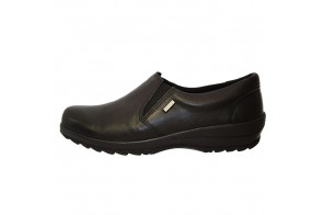 Pantofi dama, din piele naturala, marca Alpina, cod 8594-1-01-23, culoare negru