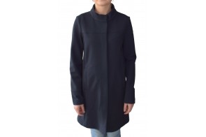 Jacheta textil dama, din poliamida, marca Geox, W9221N-F4386-42-06, bleumarin