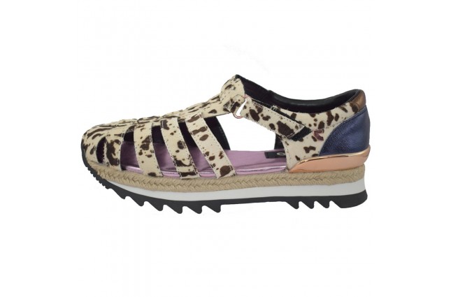 Adidasi dama, din piele naturala, marca Gioseppo, 47608-03-12, bej