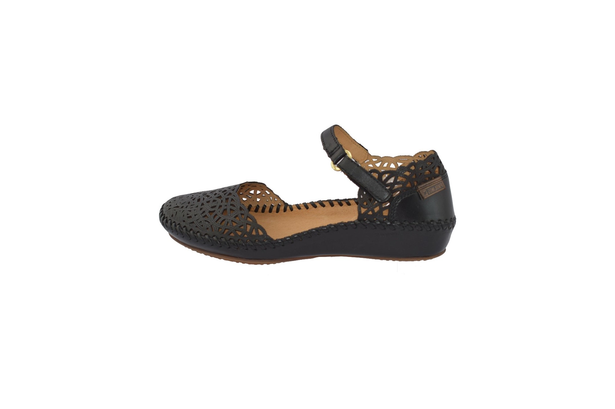 Sandale dama din piele naturala marca Pikolinos 655-1532-01-21 negru