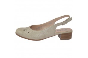 Pantofi dama, din piele naturala, marca Alpina, 9K34-2-03-23, bej