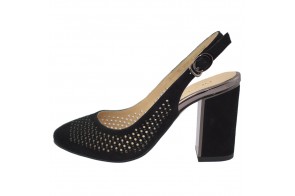 Pantofi dama, din piele naturala, marca Deska, 35322-19-01-33, negru