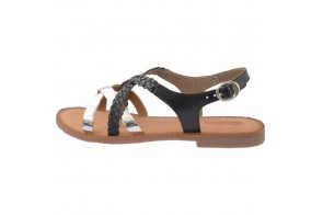 Sandale dama, din piele naturala, marca KicKers, 708851-50-01-134, negru