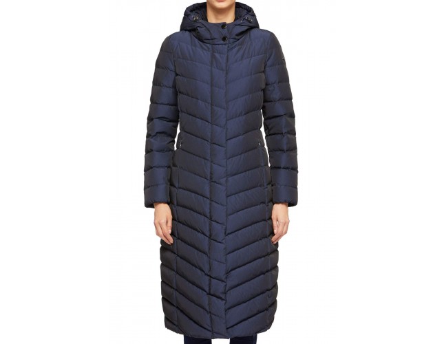 Jacheta textil  dama, din poliamida, marca Geox, W9425L-F4476-N-42-06, bleumarin