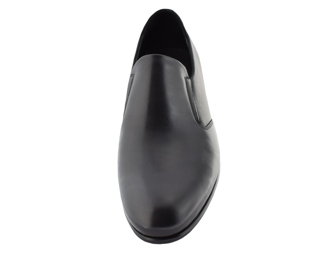Pantofi barbati, din piele naturala, marca Eldemas, VS162-04-01-24, negru