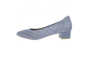 Pantofi dama, din piele naturala, marca Caprice, 9-22501-28-887-41-03, blue