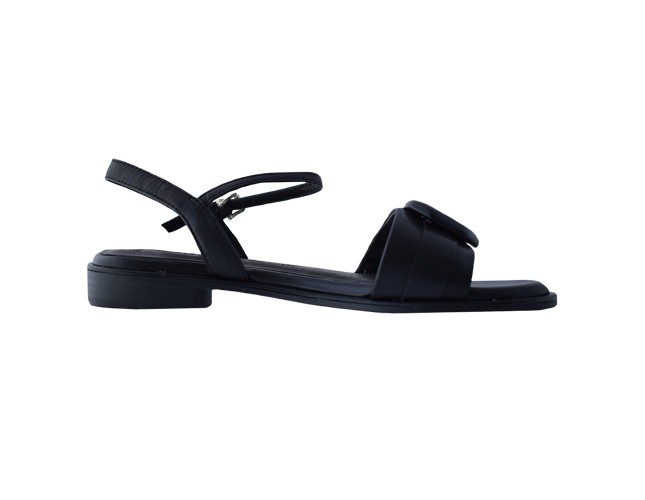 Sandale dama, din piele naturala, marca Marco Tozzi, 2-28106-28-001-01-08, negru