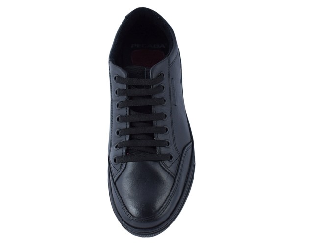 Pantofi barbati, din piele naturala, marca Pegada, 118901-07-01-139, negru