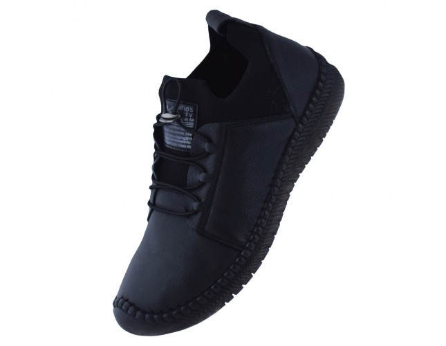 Pantofi damă, din piele naturală, marca Formazione, 2051-B-01-145, negru