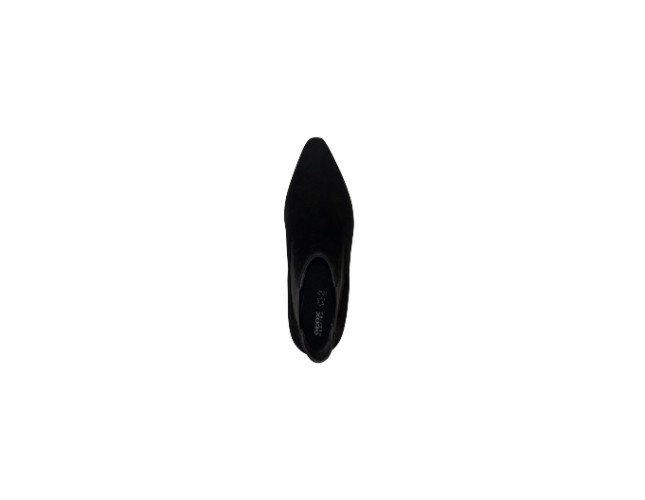 Ghete dama, din piele naturala, Geox, D36VCC-00021-C9999-01-06, negru