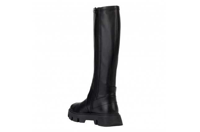 Cizme dama, din piele naturala, Geox, D36UAA-085KB-C9999-01-06, negru
