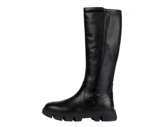 Cizme dama, din piele naturala, Geox, D36UAA-085KB-C9999-01-06, negru