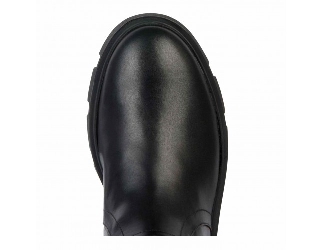 Cizme dama, din piele naturala, Geox, D36UAA-085KB-C9999-01-06, negru