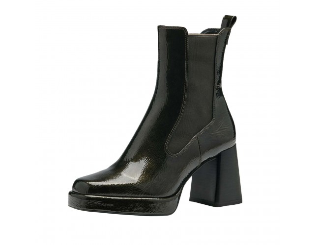 Ghete damă, din piele ecologică, Tamaris, 1-25002-41-722-40-10, kaki