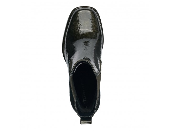 Ghete damă, din piele ecologică, Tamaris, 1-25002-41-722-40-10, kaki