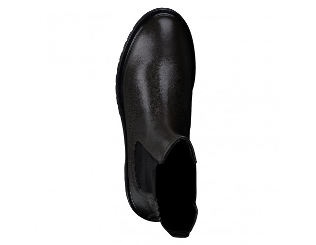 Ghete damă, din piele naturală, s.Oliver, 5-25418-41-701-40-15, kaki