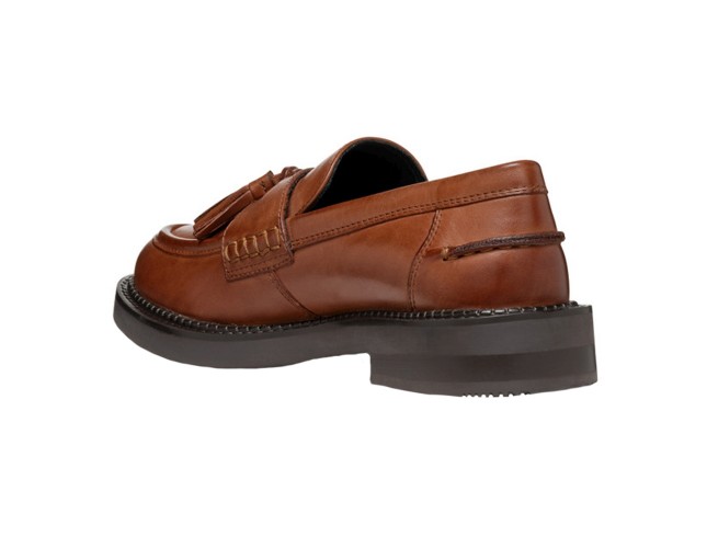 Pantofi dama, din piele naturala, Geox, D46WYH-00043-C6002-02-06, maro
