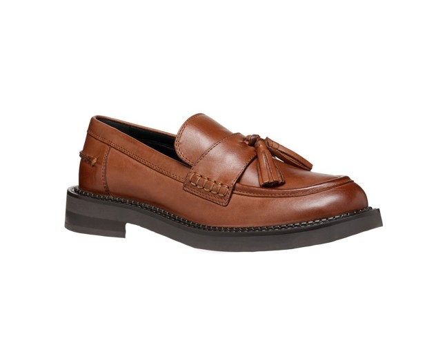 Pantofi dama, din piele naturala, Geox, D46WYH-00043-C6002-02-06, maro