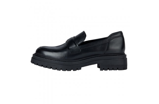 Pantofi dama, din piele naturala, Geox, D36HRA-00043-C9999-01-06, negru