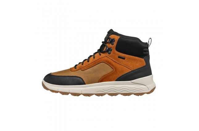 Ghete barbati, din piele naturala, Geox, U46FDB-0FF22-C2112-08-06, galben
