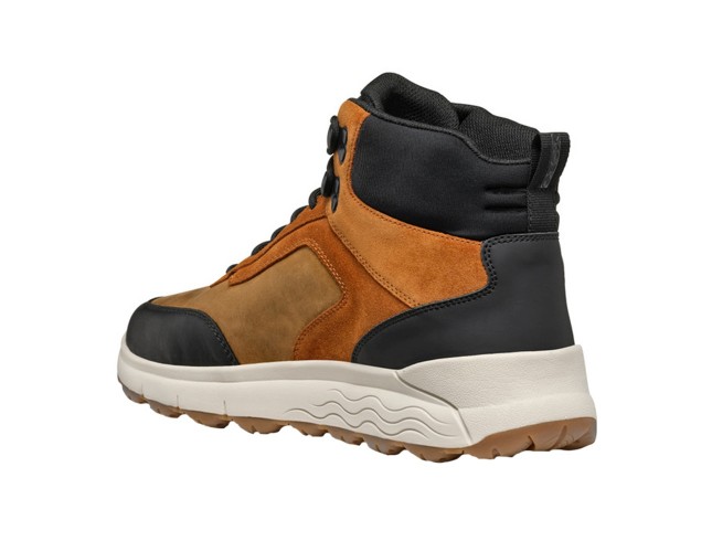 Ghete barbati, din piele naturala, Geox, U46FDB-0FF22-C2112-08-06, galben