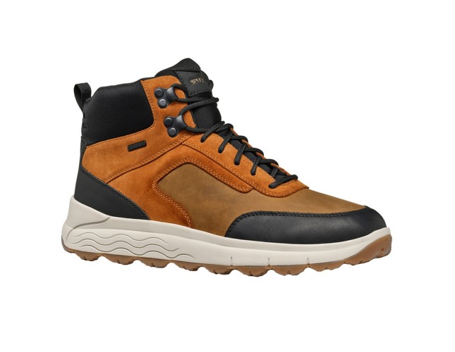 Ghete barbati, din piele naturala, Geox, U46FDB-0FF22-C2112-08-06, galben
