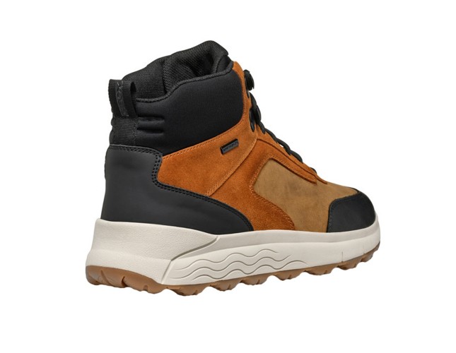 Ghete barbati, din piele naturala, Geox, U46FDB-0FF22-C2112-08-06, galben