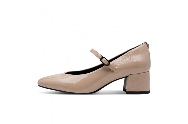 Pantofi dama, din piele ecologica, Tamaris, 1-22312-43-341, taupe