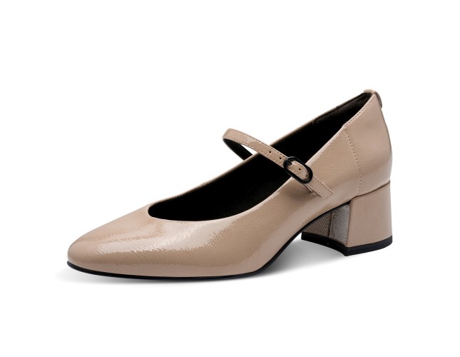 Pantofi dama, din piele ecologica, Tamaris, 1-22312-43-341, taupe