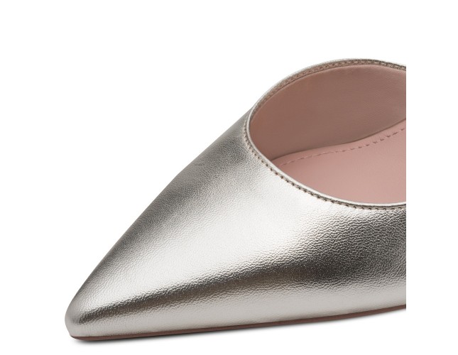 Pantofi dama, din piele naturala, Tamaris,1-22429-46-957, argintiu