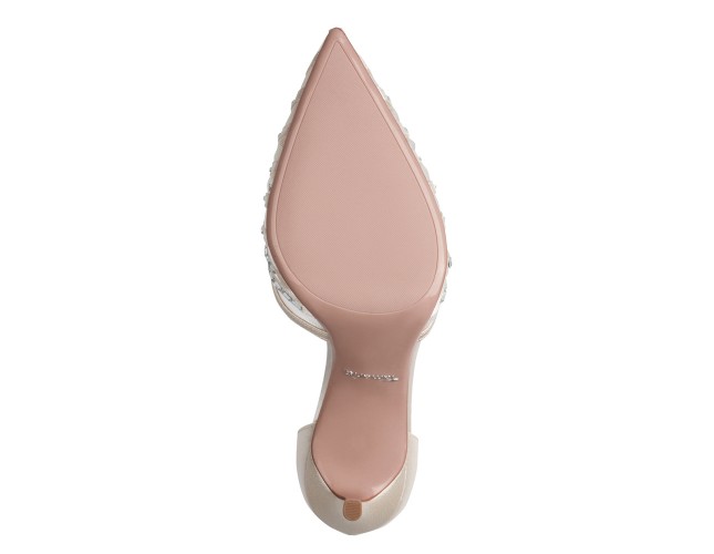 Pantofi dama, din material textil, Tamaris, 1-22415-46-229-090, cream