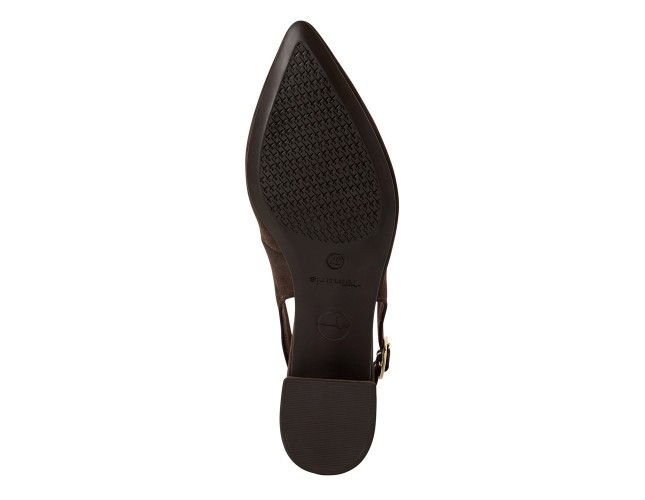 Pantofi dama, din piele naturala, Tamaris, 1-29500-42-304-090, maro