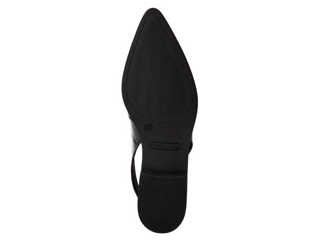 Pantofi dama, din piele naturala, Tamaris,1-29414-46-018-090, negru