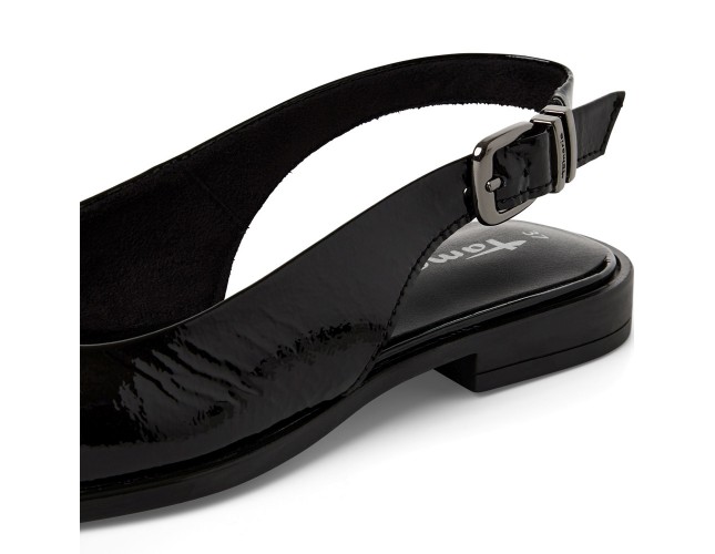 Pantofi dama, din piele naturala, Tamaris,1-29414-46-018-090, negru