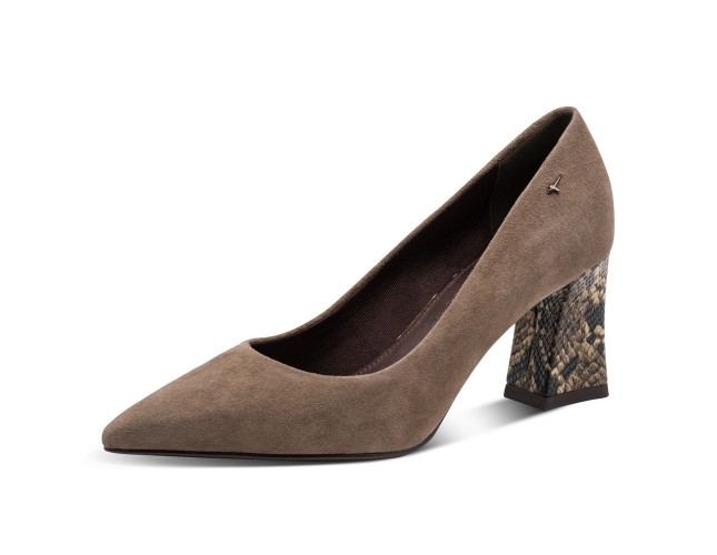 Pantofi dama, piele naturala, Tamaris, 001-22427-43-344, taupe - 4