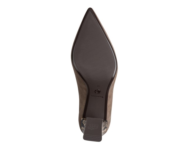 Pantofi dama, piele naturala, Tamaris, 001-22427-43-344, taupe - 5