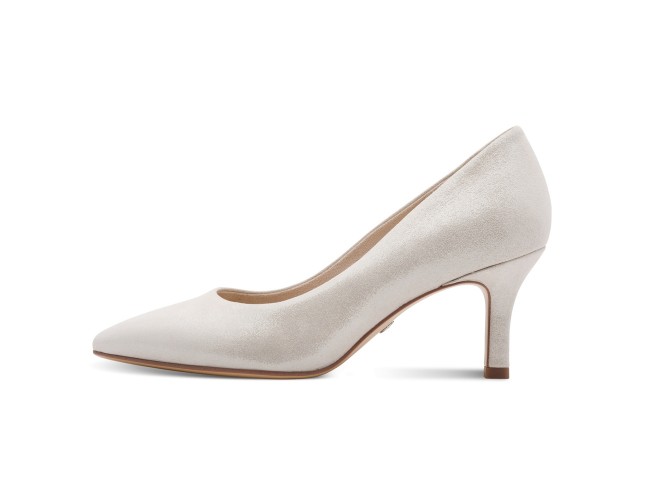 Pantofi dama, piele naturala, Tamaris, 001-22434-41-941, argintiu