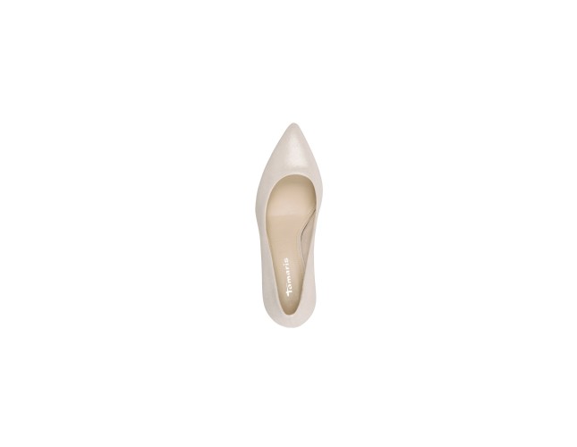 Pantofi dama, piele naturala, Tamaris, 001-22434-41-941, argintiu