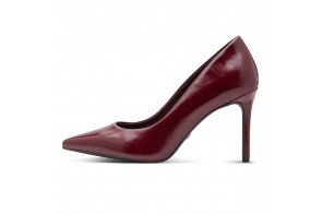 Pantofi dama, piele naturala, Tamaris, 001-22480-42-537, bordo