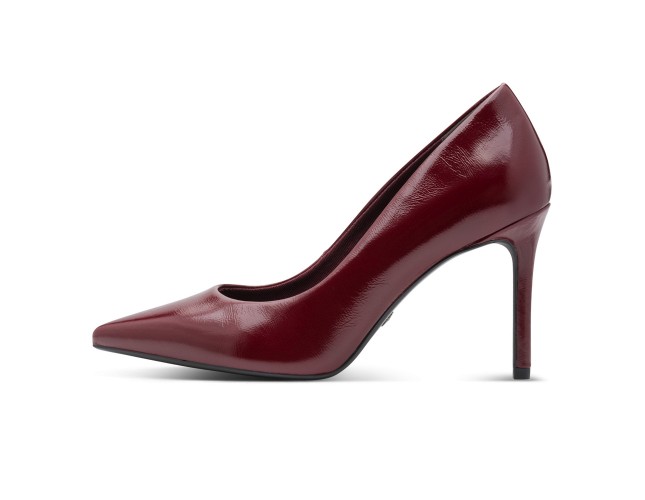 Pantofi dama, piele naturala, Tamaris, 001-22480-42-537, bordo