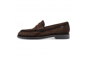 Mocasini dama, piele naturala, Tamaris, 001-24251-47-304, maro
