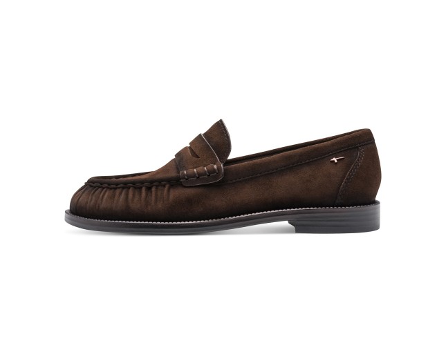 Mocasini dama, piele naturala, Tamaris, 001-24251-47-304, maro