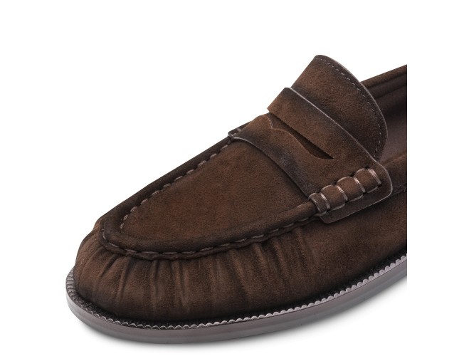 Mocasini dama, piele naturala, Tamaris, 001-24251-47-304, maro