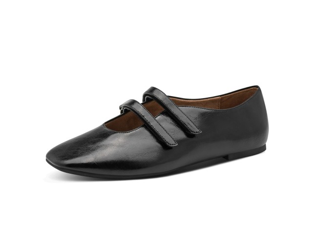 Pantofi de dama, piele ecologica, Tamaris, 1-22140-47-001-090, negru