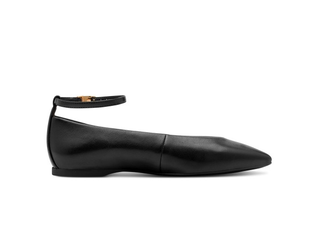 Balerini dama, piele naturala, Tamaris, 1-22161-45-001, negru