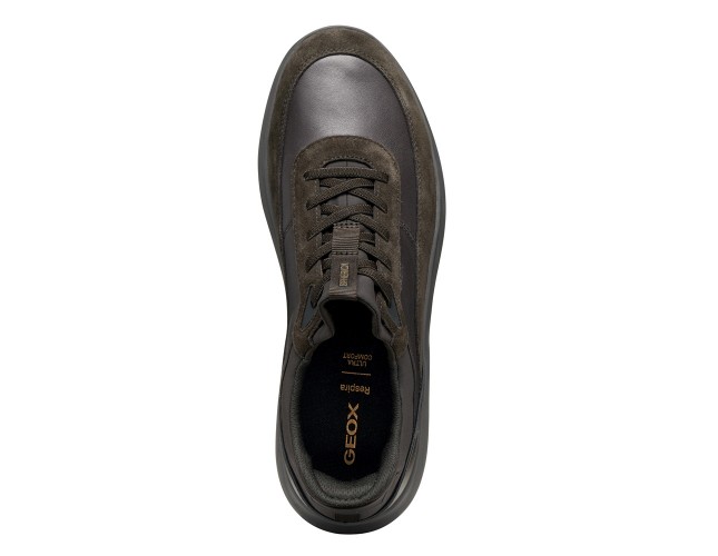 Adidasi barbati, piele naturala, Geox, U56MPA-08522-C6006, maro - 7